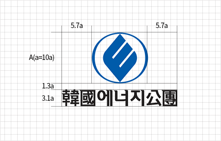 한문 시그니처 상하조합 (로고타입 강조형) 이미지